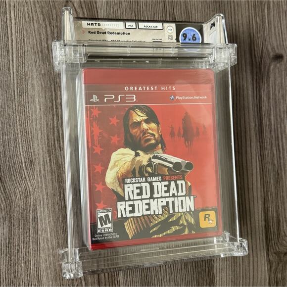 Red Dead Redemption Greatest Hits PlayStation 3 PS3 WATA 9.6 A+ Sealed